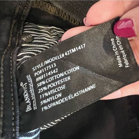 NWT Blank NYC Wooster slim fit men's size 34x32 - Picture 8 of 11